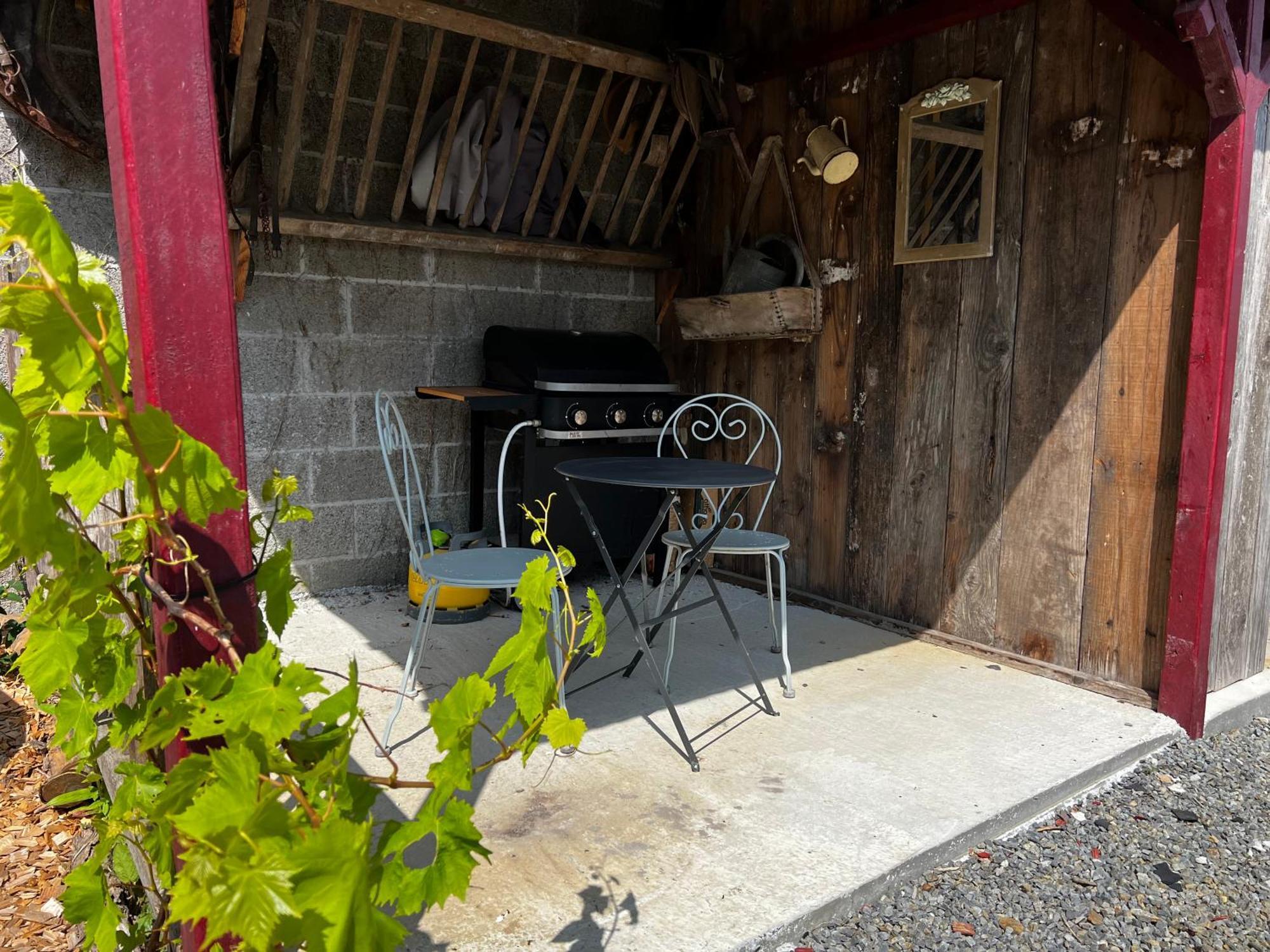 Domaine De La Ville Cherel, Maison A Colombage 蓬托尔松 外观 照片